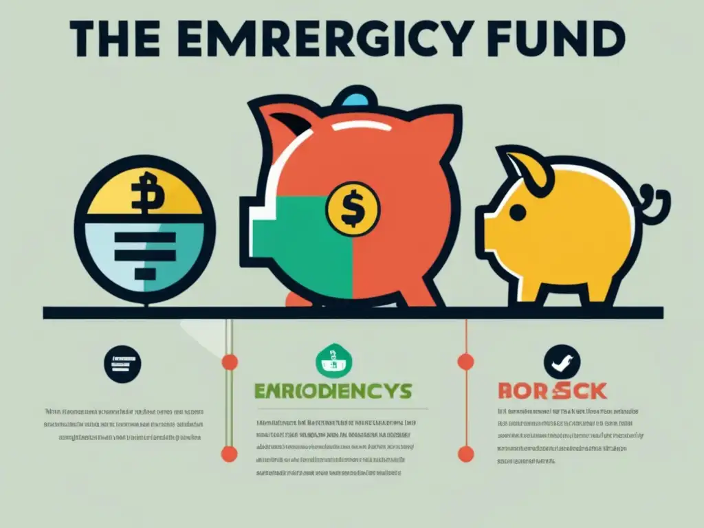 Infografía financiera minimalista Infografía minimalista con ejemplos de ahorro e inversión del libro El hombre más rico de Babilonia
