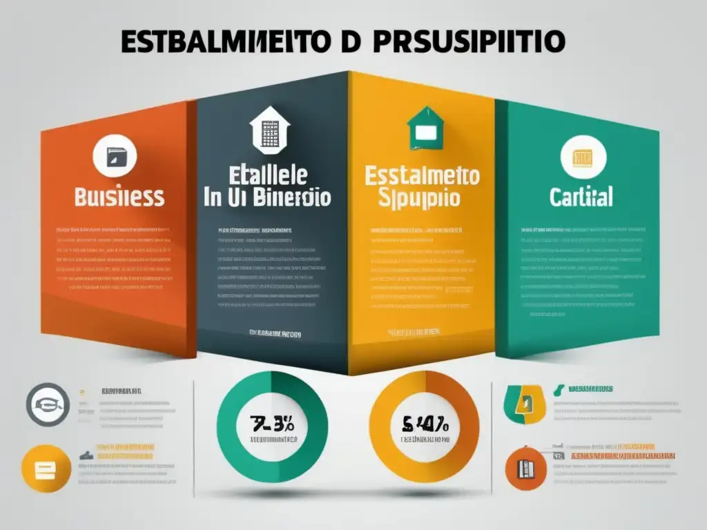 Infografía minimalista: estrategias para negocio con poco capital Estrategias para iniciar un negocio con poco capital para estudiantes y jóvenes emprendedores