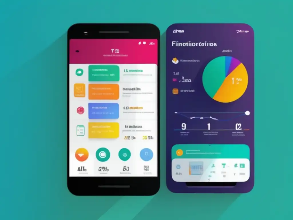 Infografía detallada de la app Fintonic Infografía detallada de la aplicación Fintonic: alertas, análisis de gastos y planificación financiera en una interfaz intuitiva