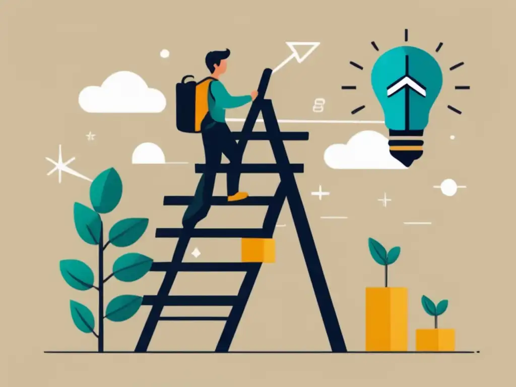 Emprendedor: Escalando al éxito Estrategias para iniciar un negocio con poco capital para estudiantes y jóvenes emprendedores