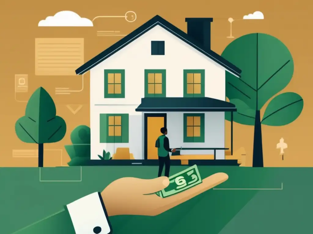 Infografía financiera para comprar una casa Infografía minimalista de planificación financiera para comprar mi primer hogar como joven o adolescente