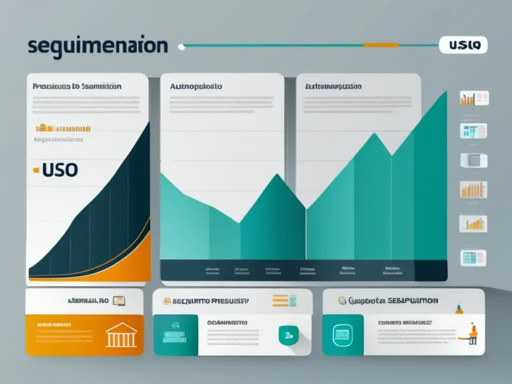 Infografía de técnicas de presupuesto Infografía 8k con diseño minimalista