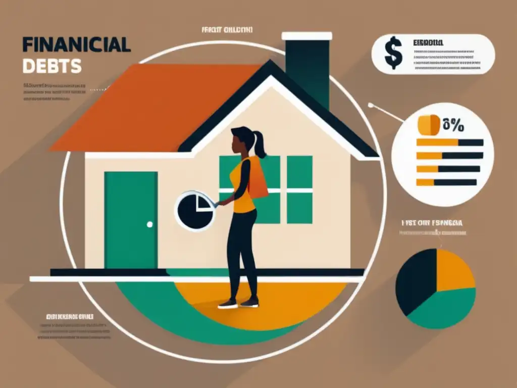 Aspiración de ser dueño de casa Infografía de planificación financiera para comprar mi primer hogar como joven o adolescente