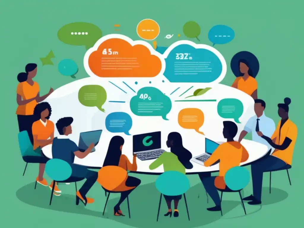 Jóvenes emprendedores en sesión de brainstorming Estudiantes y emprendedores con estrategias para iniciar negocios con poco capital